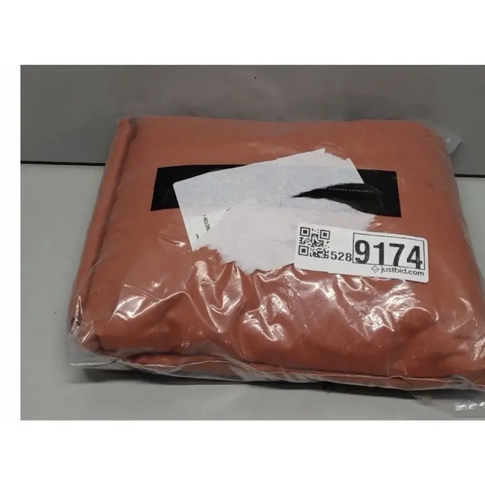 Duvet Cover Twin/Twin XL 2pc Set 68x90 Terracotta